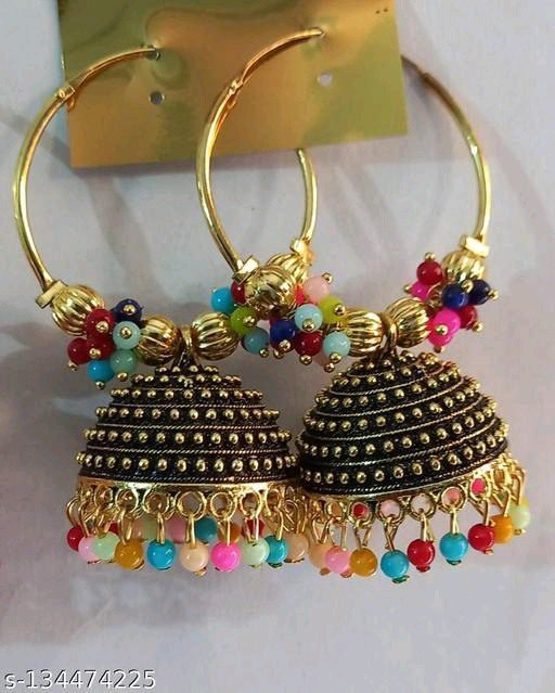 New Jhumka Style Earring Design for Girls