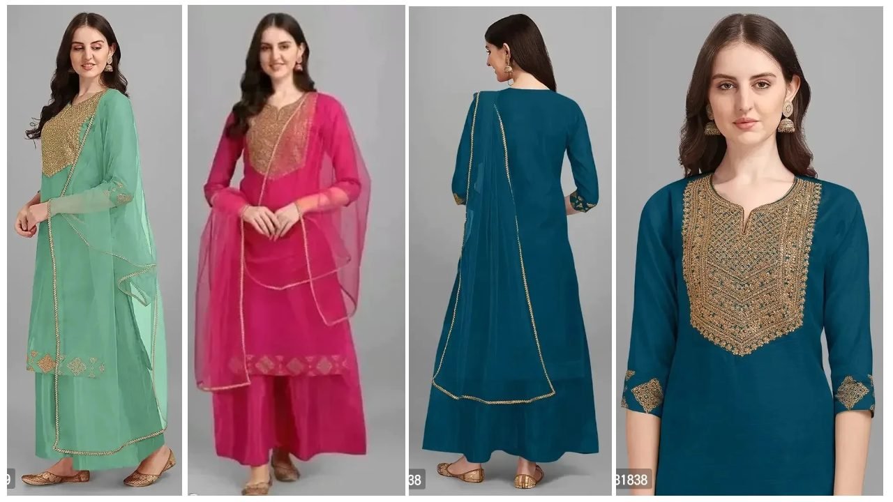 Kurti Designs : Latest Kurta Set For Womens And Girls 4 Kurti Designs