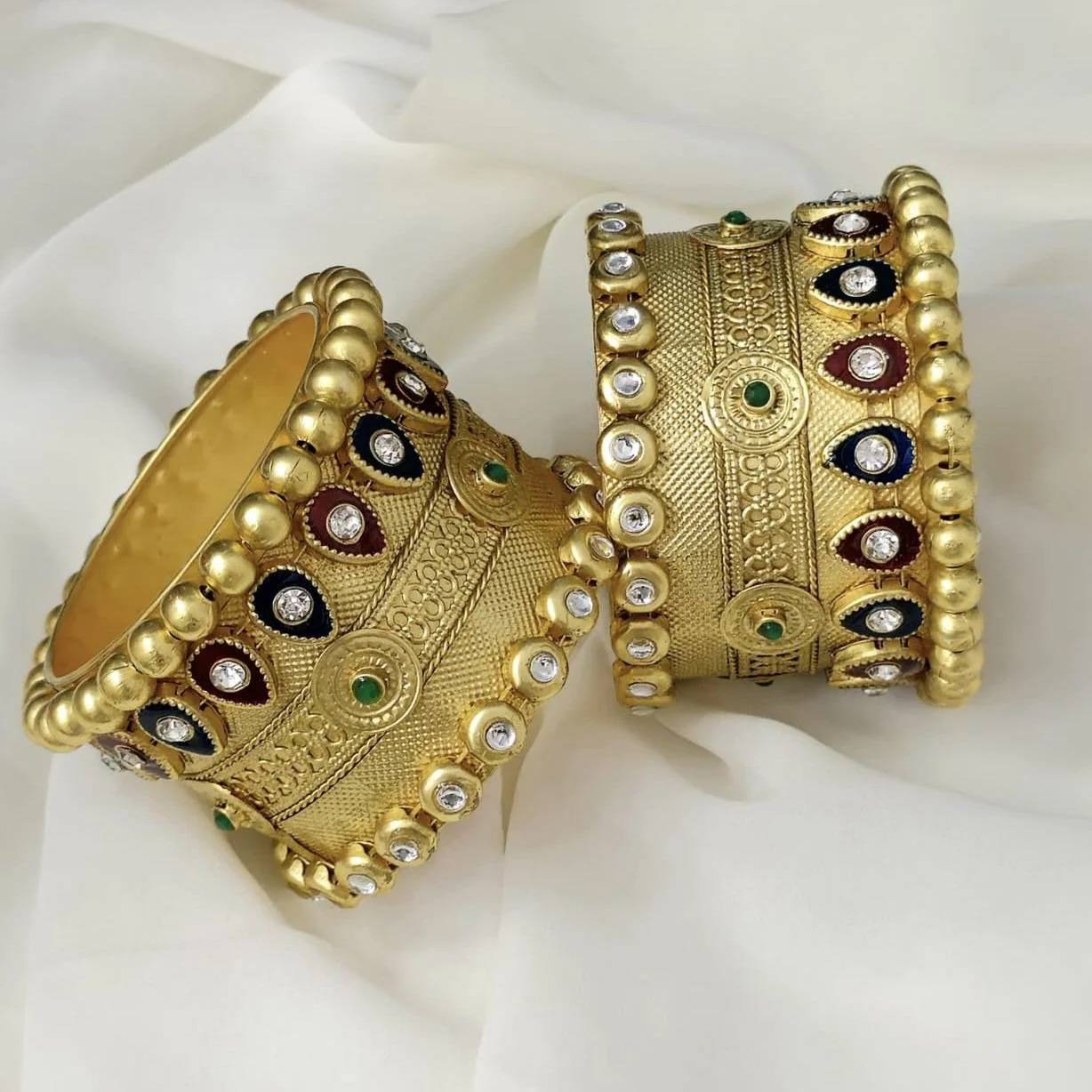 Bangles Design : New Goldplated Bangles Design Set For Women 7 New Bangles Design1