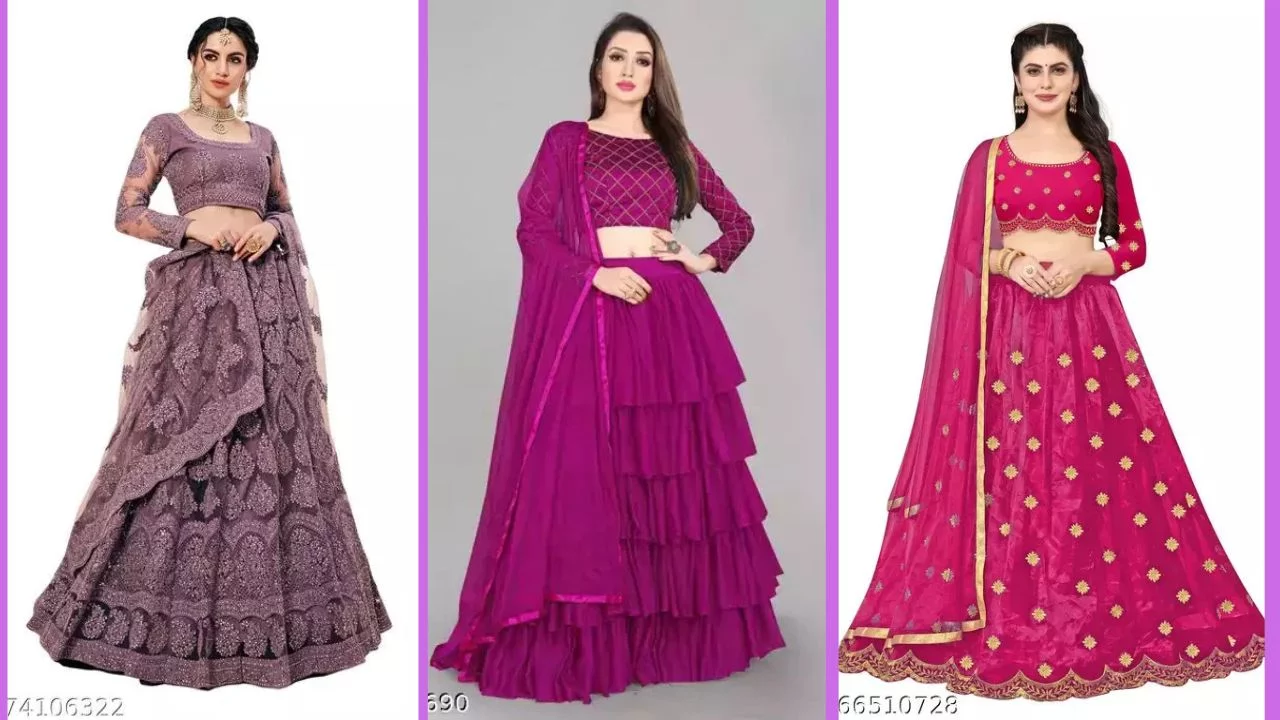 Lehenga Design : New Party Wear Lehenga Design 3 Party Wear Lehenga Design