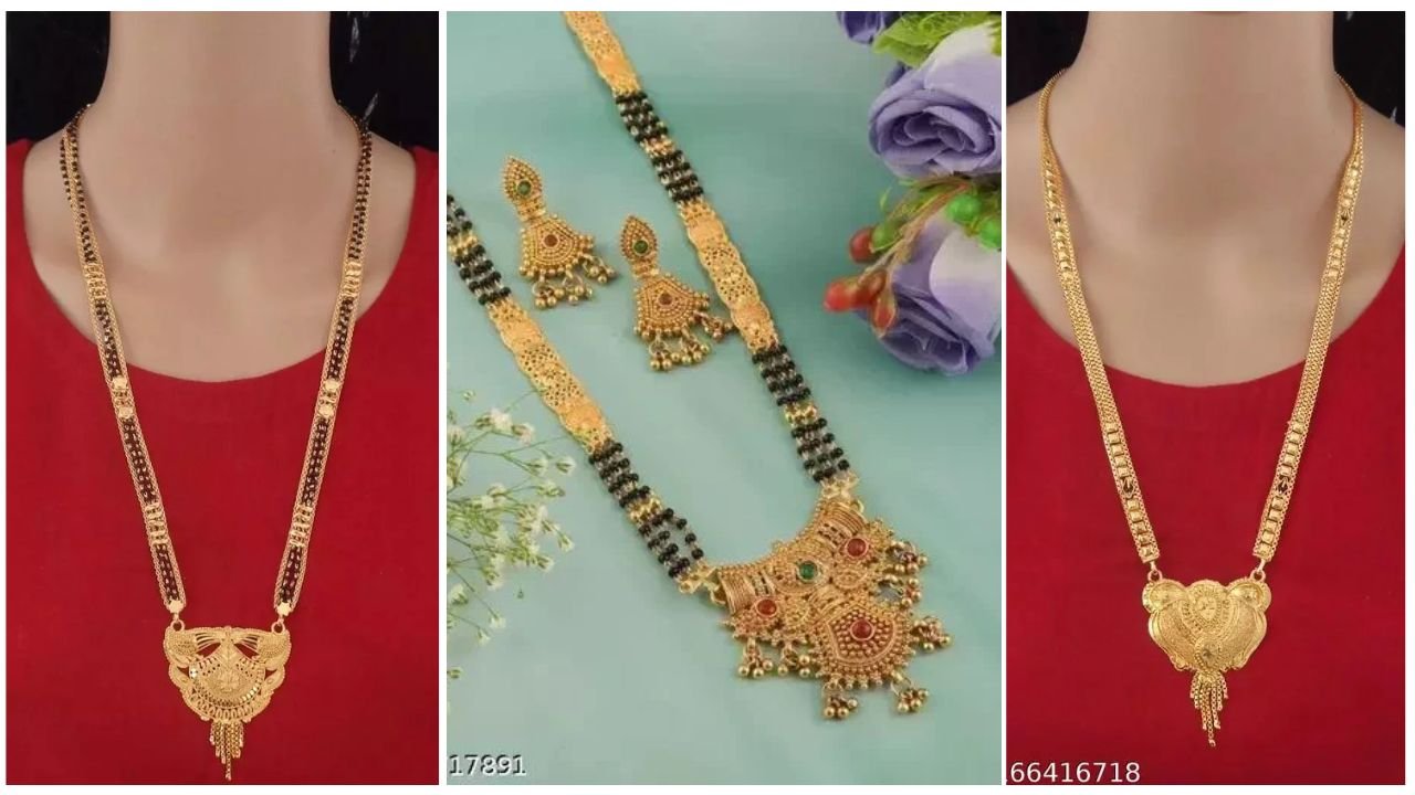 Mangalsutra Design : Stylish Mangalsutra Design For Perfect look 3 Stylish Mangalsutra Design