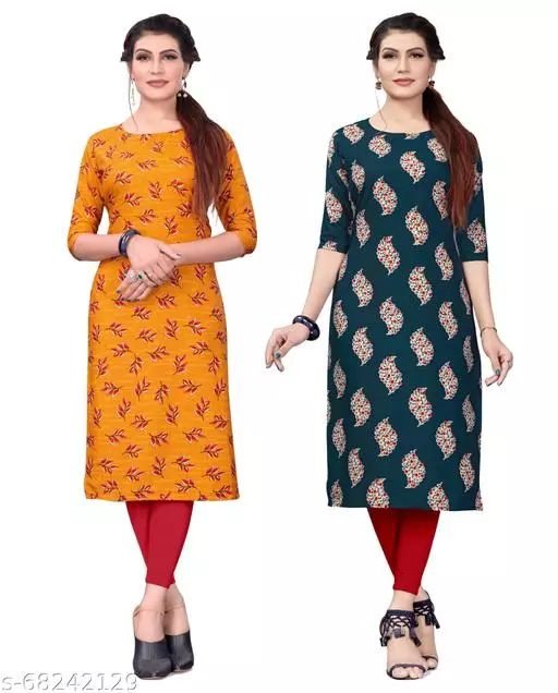 Cotton Straight Kurti Design