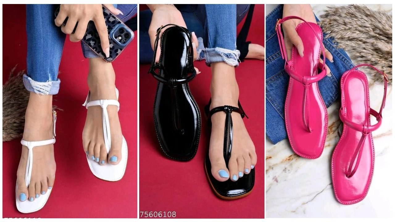 Girls Sandals : Stylish And Latest Girls Flats Sandals For Girls