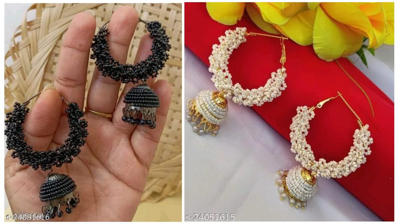 Jhumki Earrings Design For Girls