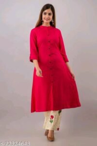 2pc. Maternity Kurta + Palazzo Set main image 1