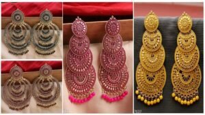 Long Jhumka Earring Design
