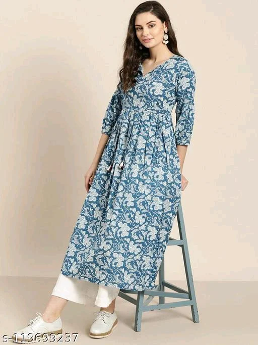Printed Kurti Design : Latest Printed Kurti Designs For Girls 8 Printed Kurti Designs
