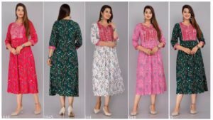 Rayon Printed Kurta For Girl And Women