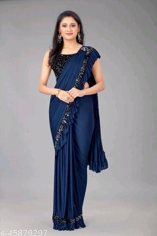 Readymade Lycra SAree