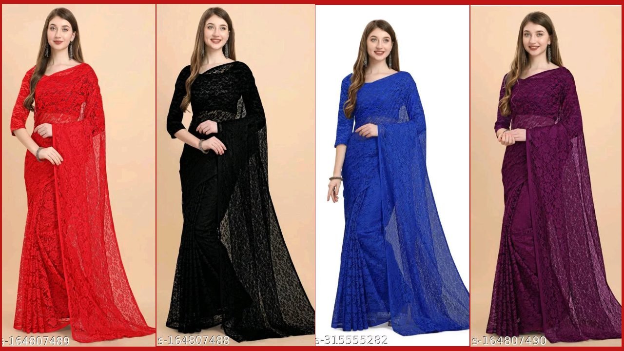 Women Net Saree