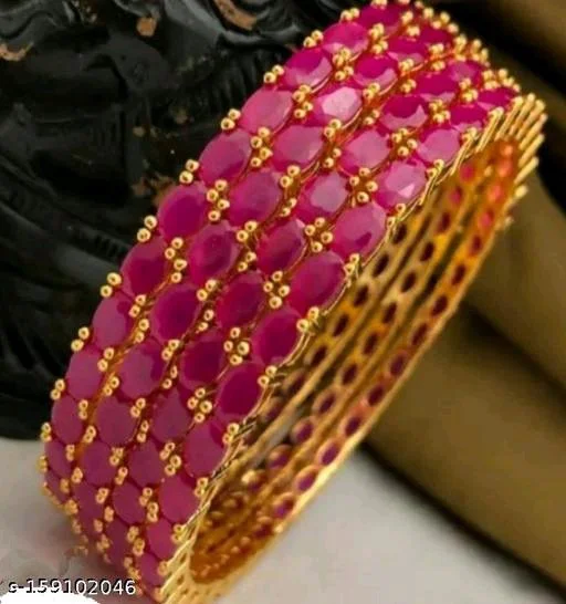 Women Studded Bangles design5