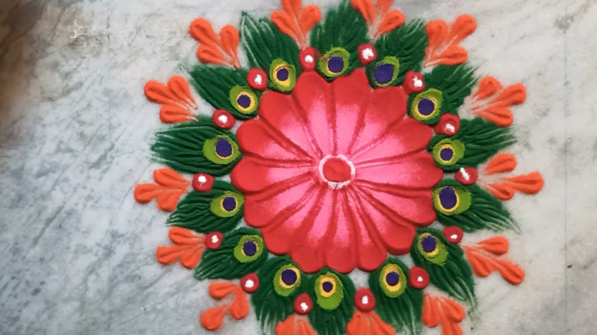 Simple Rangoli Design : New Easy Rangoli Design For Beginners - Girls ...
