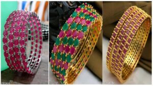 Beautiful Stone Bangles Design