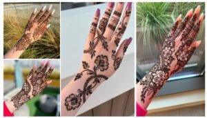 Simple Arabic Mehendi Design