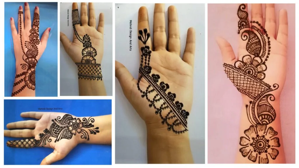 सुंदर और आसान मेहंदी डिजाइन
