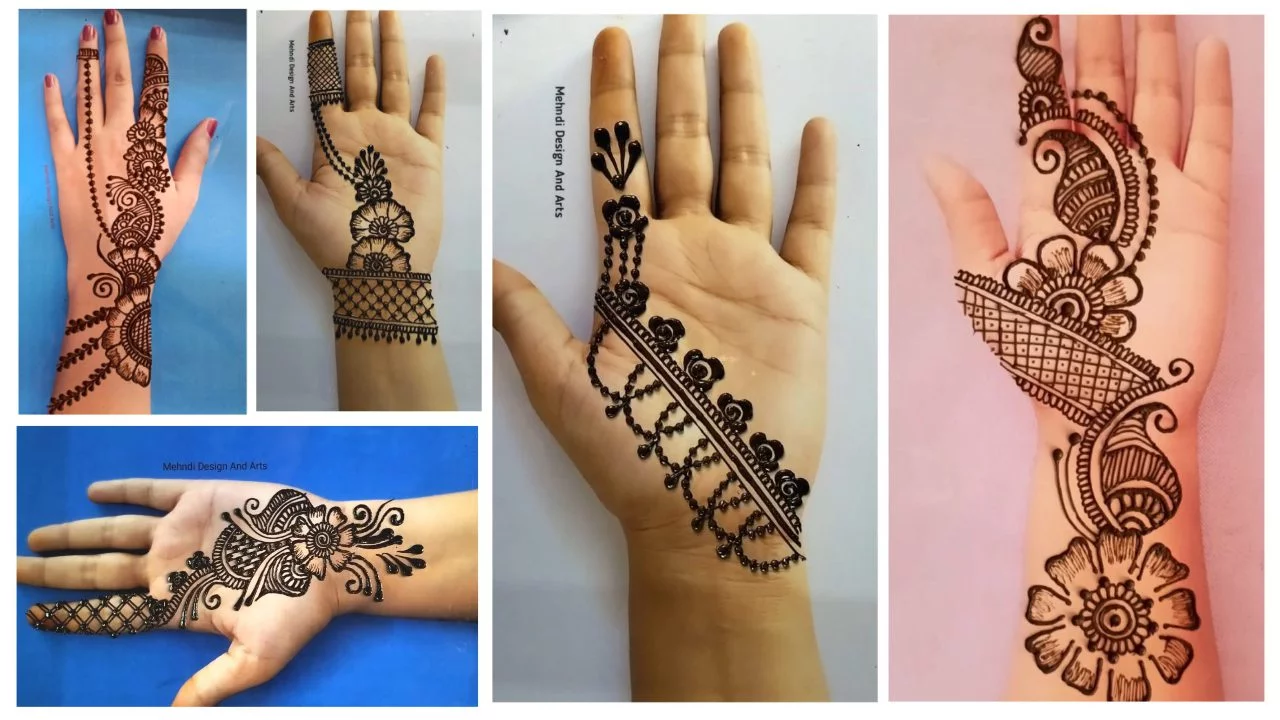 सुंदर और आसान मेहंदी डिजाइन