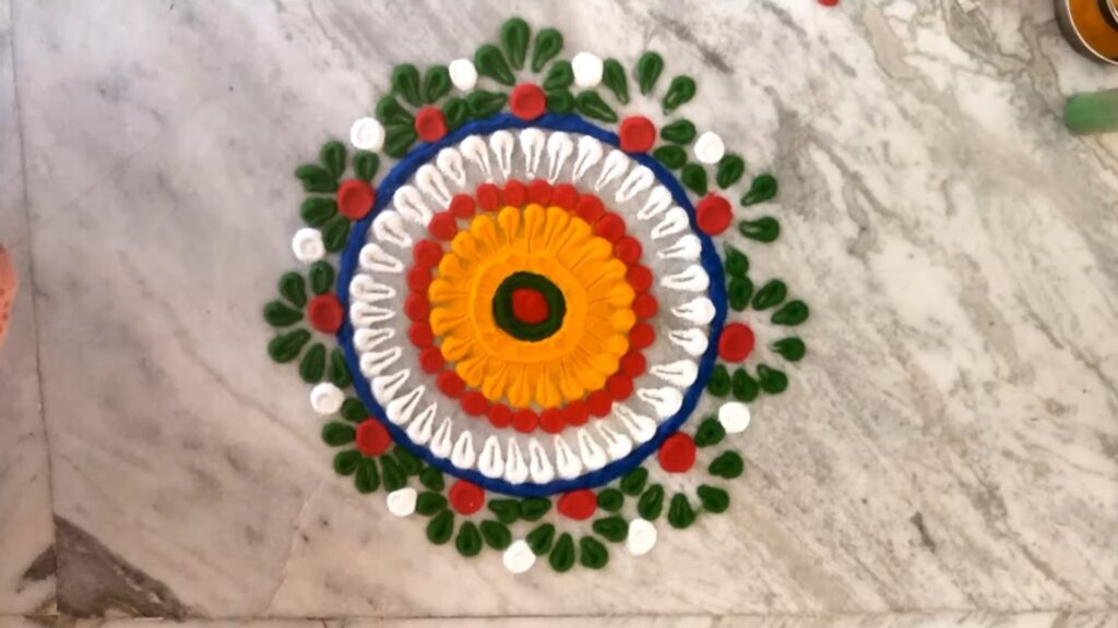 Simple Rangoli Design : New Rangoli Design For Diwali 2023 - Girls ...