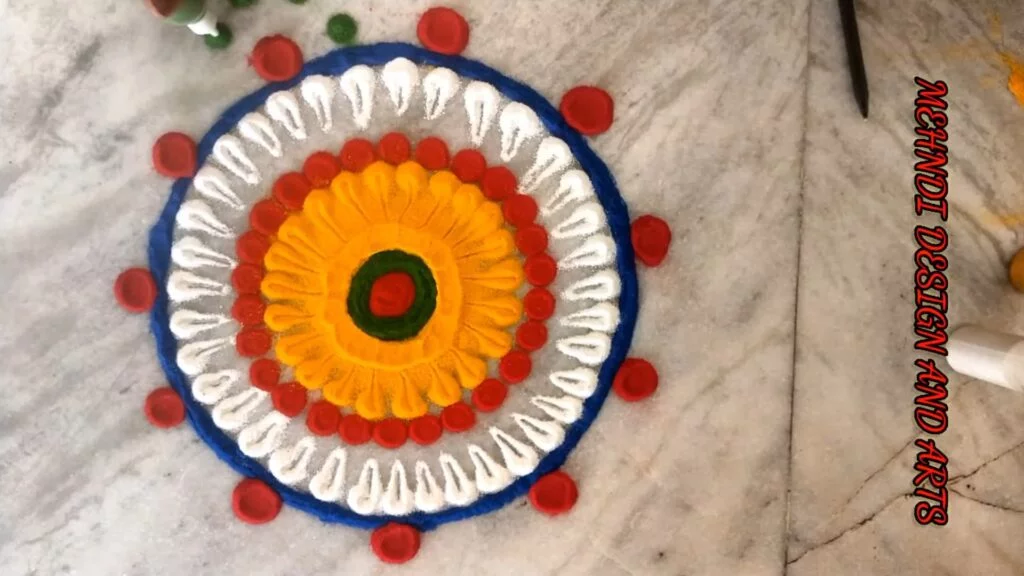 Simple Rangoli Design रंगोली डिजाइन Rangoli Design New rangoli navratri latest 2 2 screenshot
