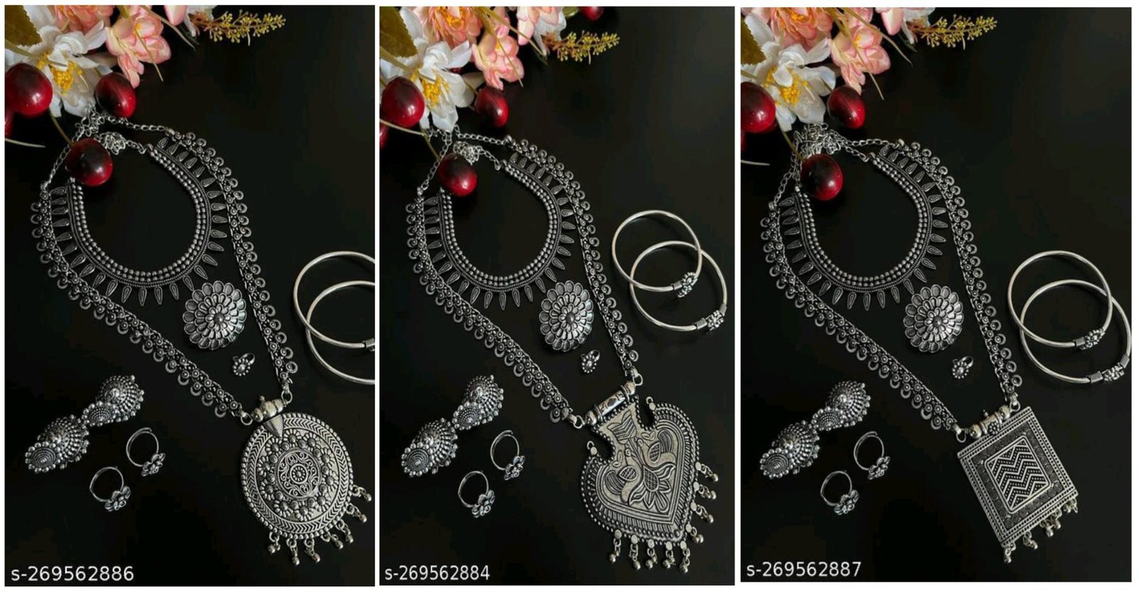 Jewelry Design : Antique Jewellery Set Design For Navratri 3 20231017 130103