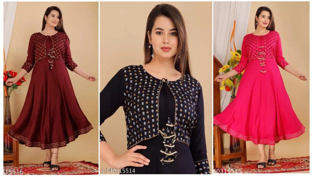 New Jacket Kurti : 600 रुपये से भी कम में खरीदें यह स्टाइलिश जैकेट कुर्ती 3 20231026 112031