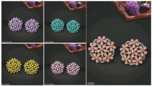 AD Stud Earrings Design For Girls