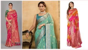 Banarasi Saree for Karva Chauth