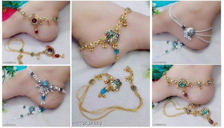 New Anklets Design : Beutiful Anklets Designs For Girls And Women