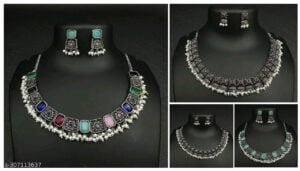 Choker Necklace Design For Navratri