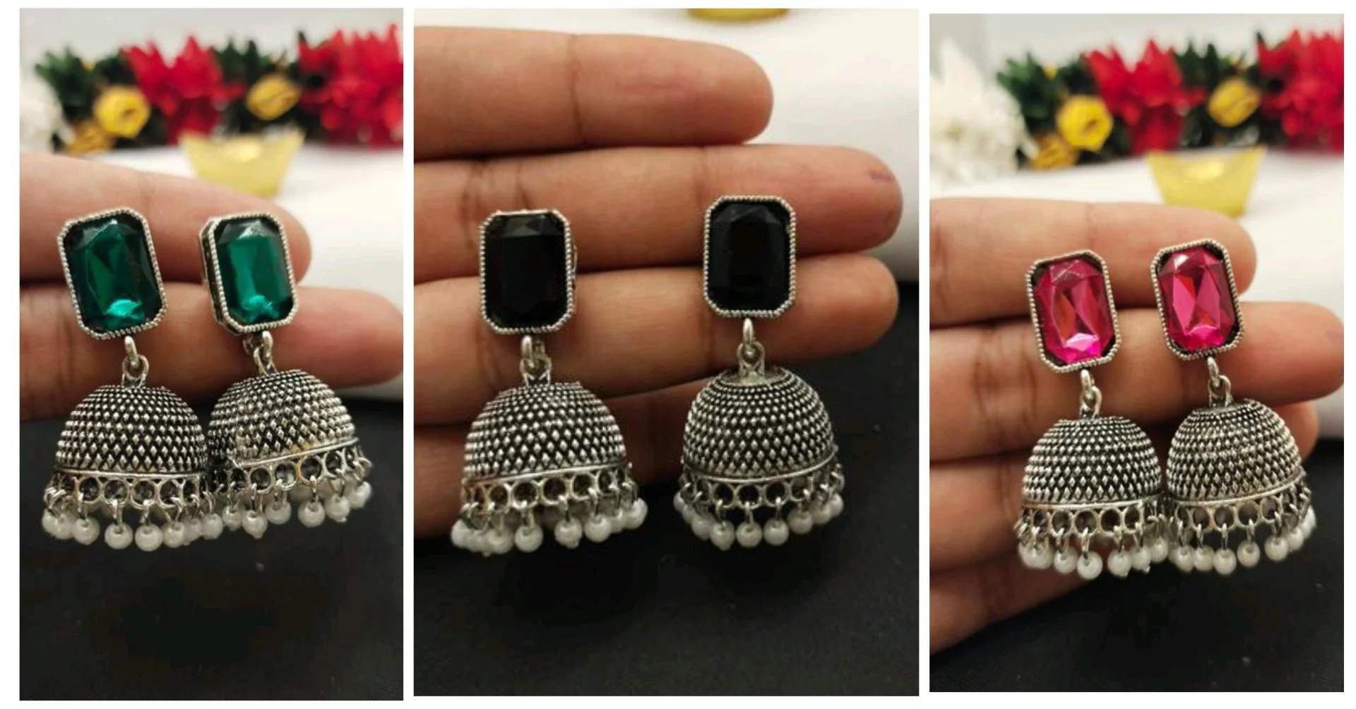 Jhumki Earrings Design : Beautiful Jhumki Earrings For Girls Under 200 3 Jhumki Earrings For Girls