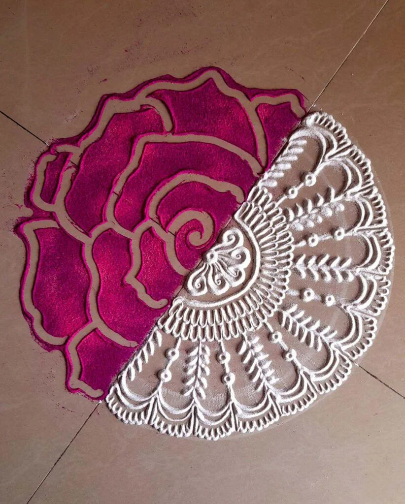 Easy Rangoli Designs7