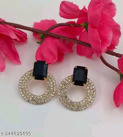 New AD Round Shape Earrings Design