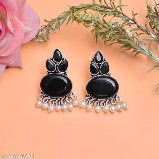 Stone Earrings Designs for Girls
