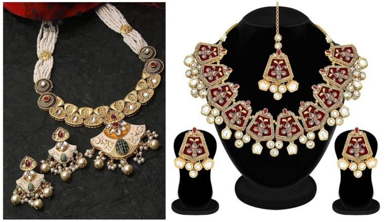 Meenakari Jewellery Set : 70% से भी अधिक डिस्काउंट के साथ खरीदें ये ख़ूबसूरत मीनाकारी ज्वेलरी