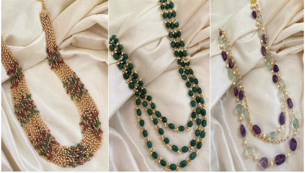 Beautiful Beaded Jewellery Designs For Girls