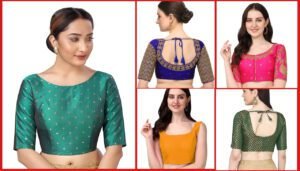 Beautiful Silk Saree Blouse Designs