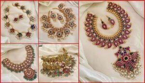 Jadau Jewellery Necklace Designs For Bridal