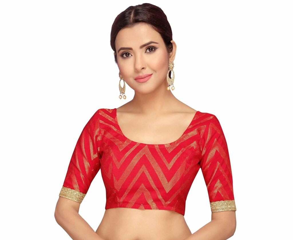 Red Blouse Designs