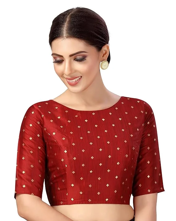 Silk Saree Blouse Designs