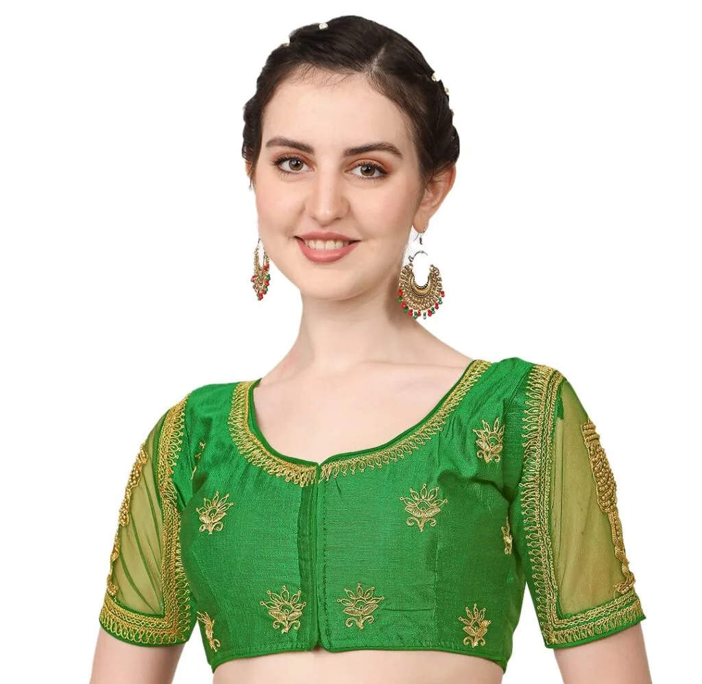 Stylish Net Blouse Designs 1
