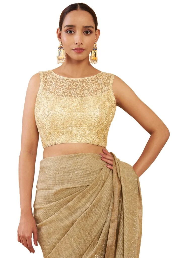 Stylish Net Blouse Designs 5