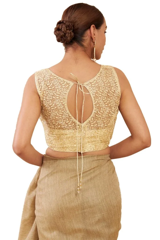 Stylish Net Blouse Designs 6