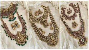 Traditional South Indian Bridal Jewellery set Design