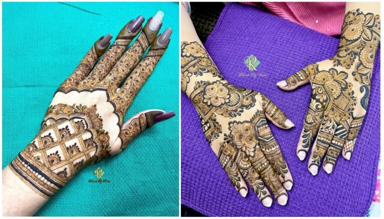 Mehndi Design 2023 : New Back Hand Mehendi Designs For Girls