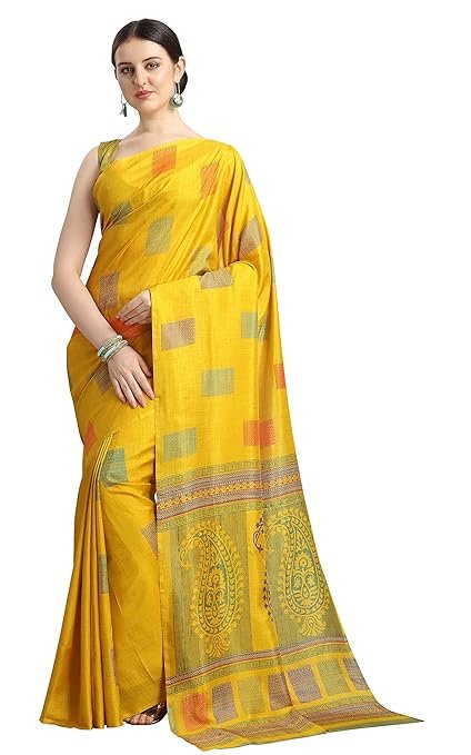 10 Beautiful Yellow Saree For Haldi Function