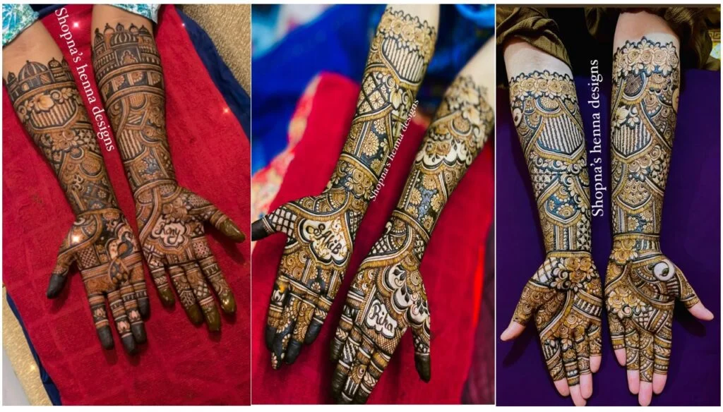 Bharma Mehndi Design For Bridal