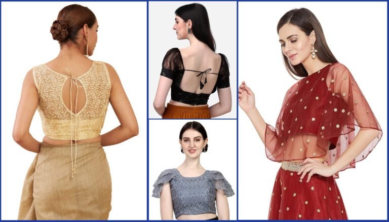 Net Blouse Design : 10 New And Stylish Net Blouse Designs