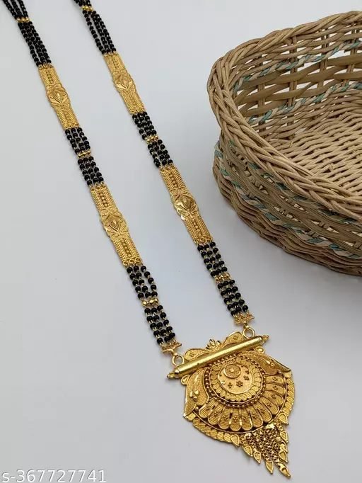 Antique long mangalsutra design