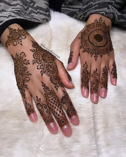 New Arabic Mehndi Design