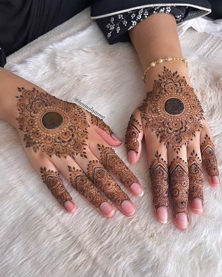 New Arabic Mehndi Design