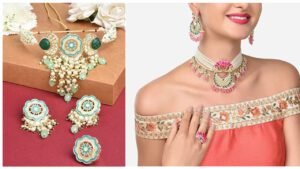 Meenakari Jewellery Set